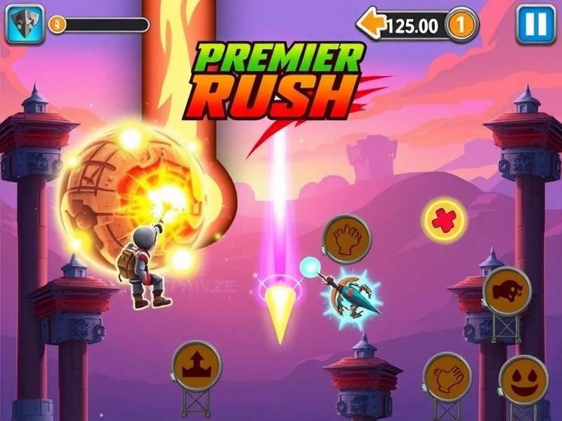 Premier Rush Game Screenshot